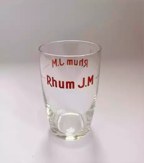 Rhum J.M. glass